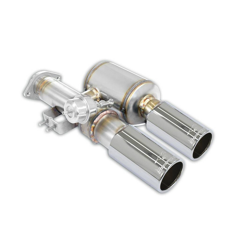 Supersprint Rear exhaust Right OO76 with valve (Vacuum) - 394406