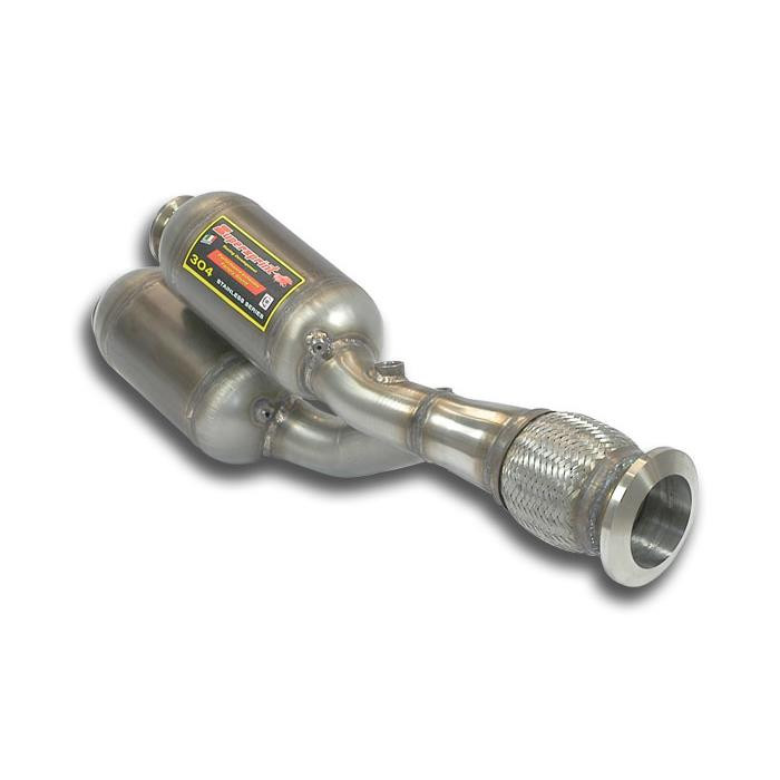 Supersprint "Y-Pipe" left with metallic catalytic converter - 350622