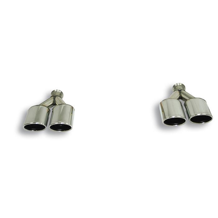 Supersprint Oval endpipe kit Right + Left 120 x 80. - 401217