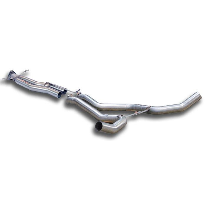 Supersprint Centre pipes kit + "Y-Pipe"(Replaces OEM centre exhaust) - 402213