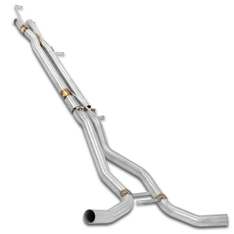 Supersprint Centre pipe Right - Left + " X-Pipe ".(Replaces OEM centre exhaust.) - 401413.