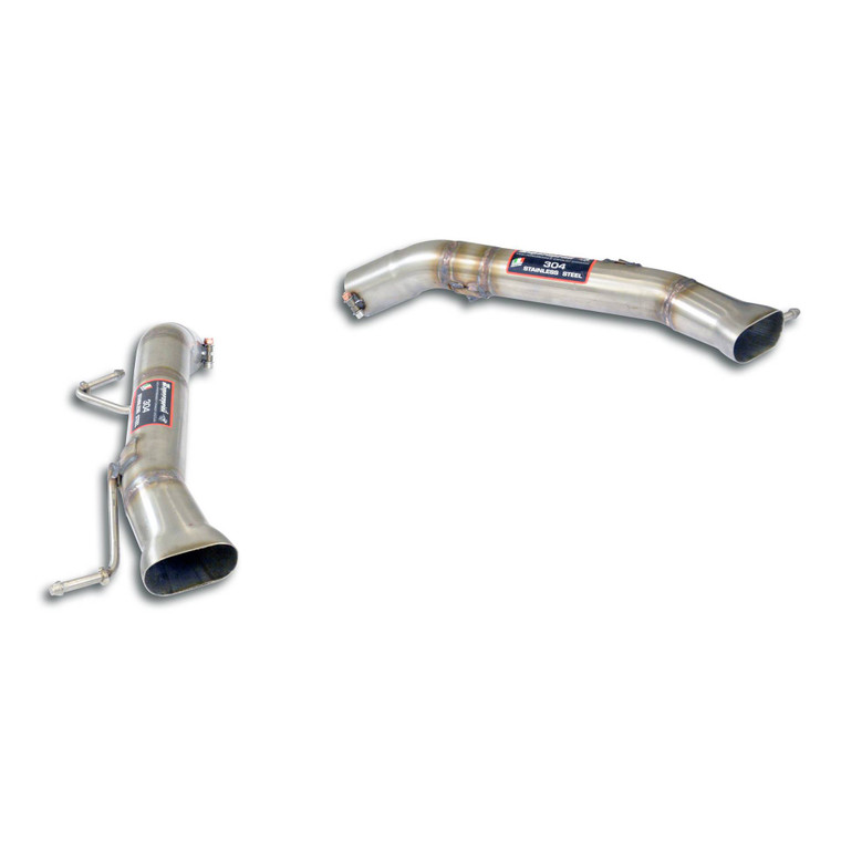 Supersprint Rear pipe Right - Left(Muffler delete) - 402914