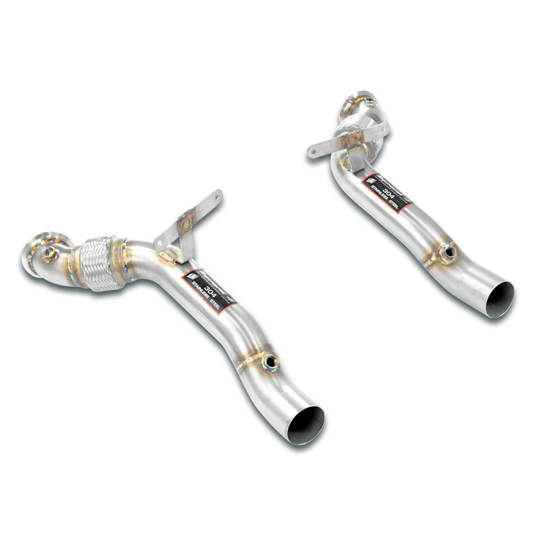 Supersprint Downpipe kit Right + Left(Replaces catalytic converter) - 393211