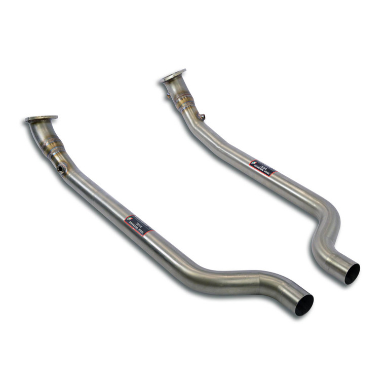 Supersprint Downpipe kit Right - Left(Replaces catalytic) - 450412