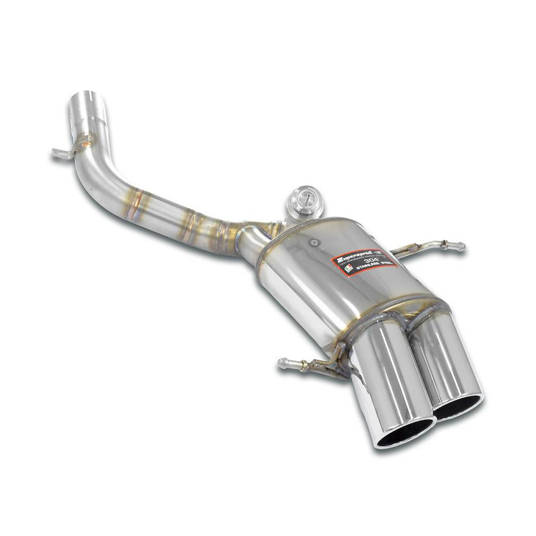 Supersprint Rear exhaust Right OO100 with valve - 450426