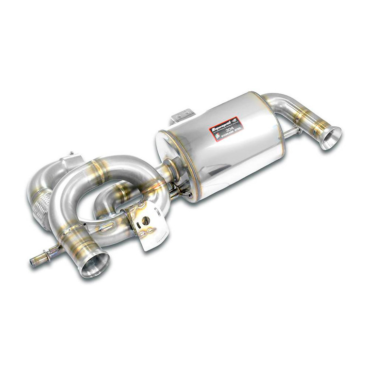 Supersprint Rear exhaust "Race" right - left with valve - 443254