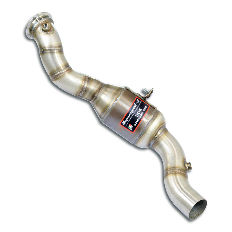 Supersprint Downpipe Left + Metallic catalytic - 451041