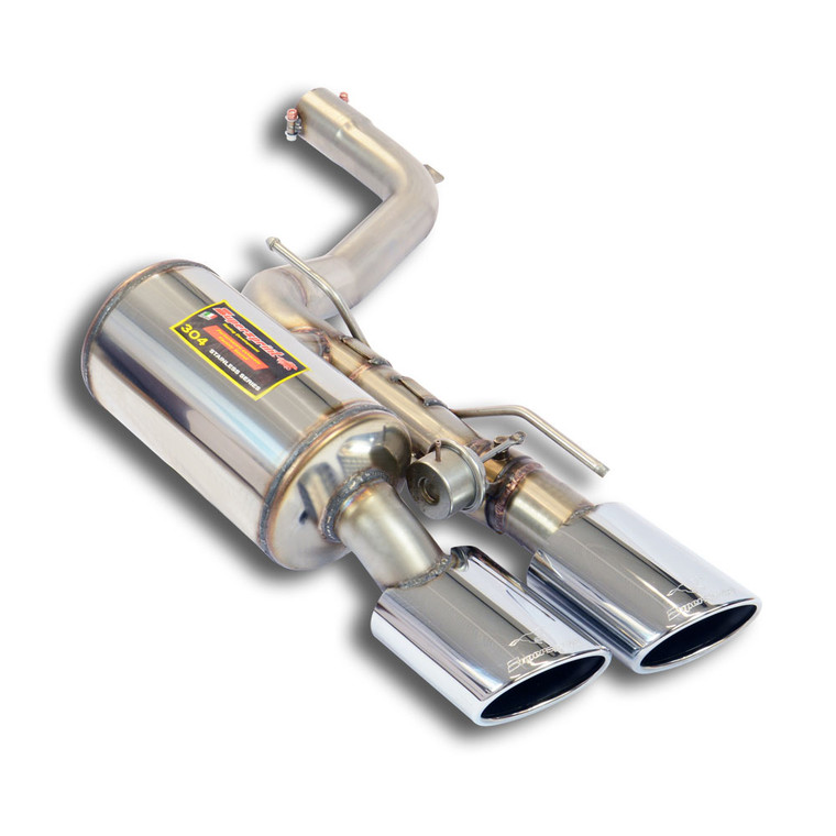 Supersprint Rear exhaust Left with valve - 450547