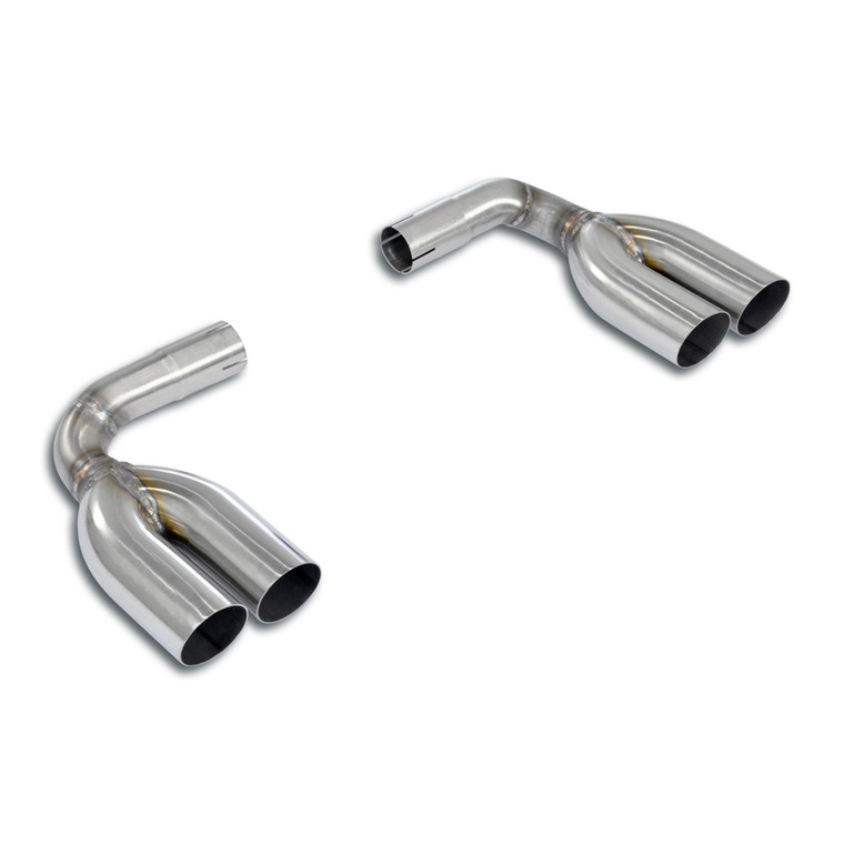 Supersprint Endpipe Kit Right OO70 - Left OO70 "Slant End - "392" style - 511516