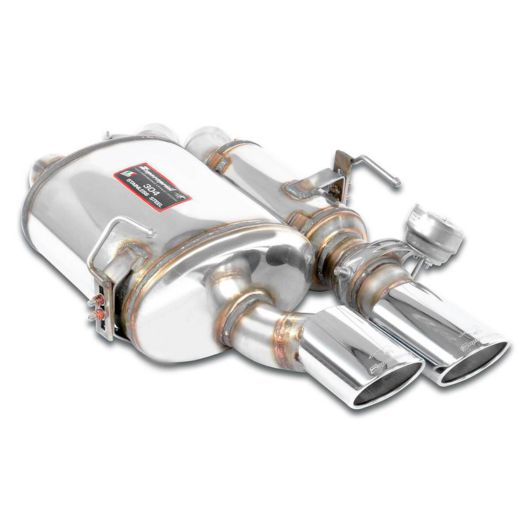 Supersprint Rear exhaust 100x75 with valve - 522707
