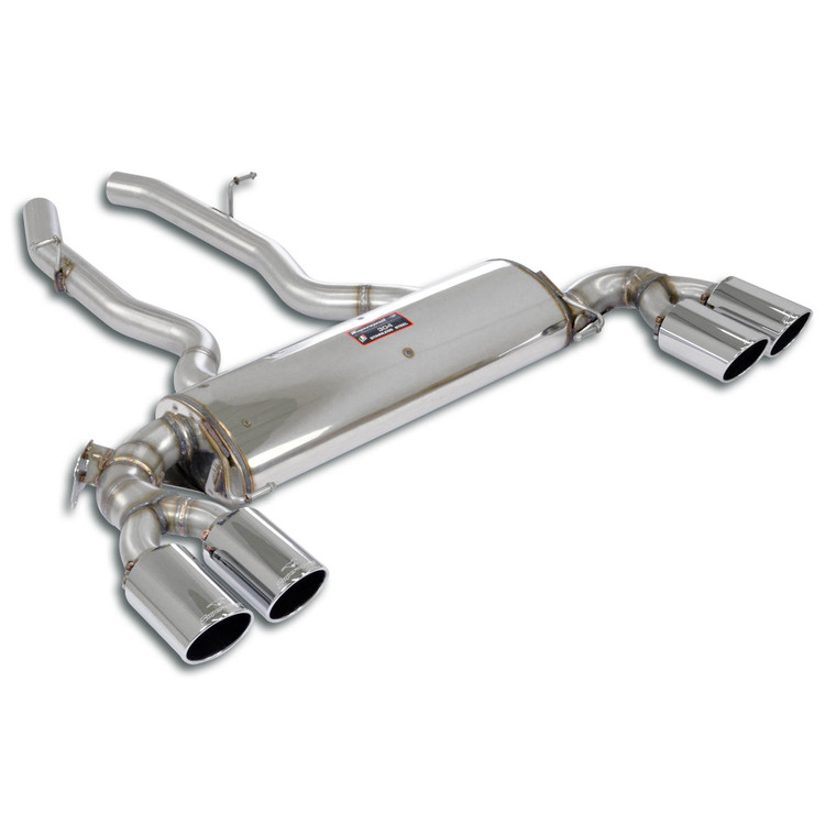 Supersprint Rear exhaust Right OO90 - Left OO90 with valve - 525756