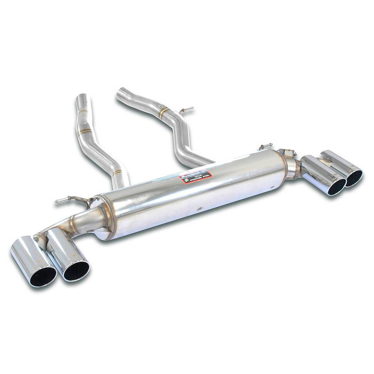 Supersprint Rear exhaust Right OO90 - Left OO90 with valve - 525826