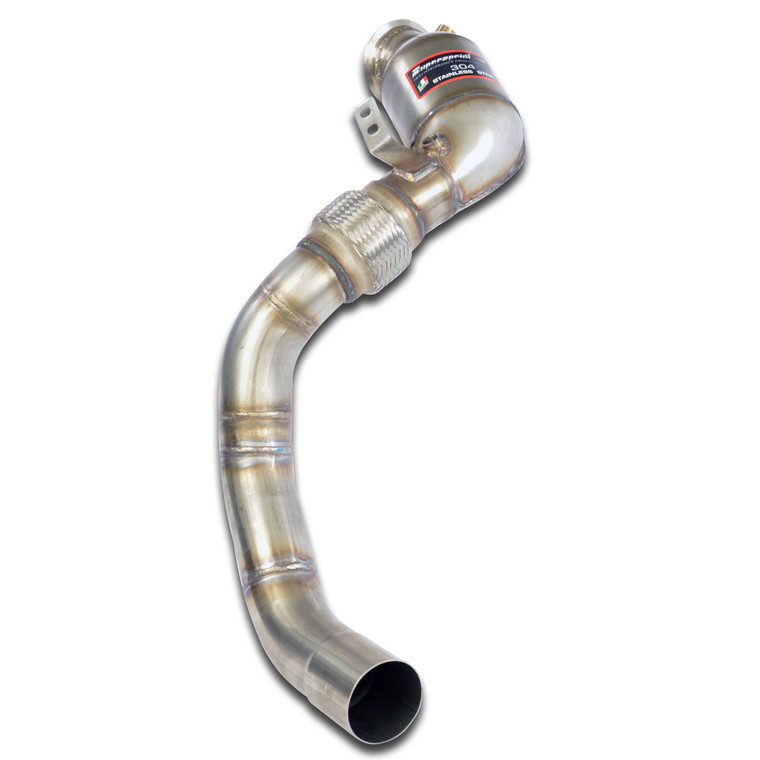 Supersprint Turbo downpipe kit +  Metallic catalytic LeftAccepts the stock "Cat.-Back" system - 526941