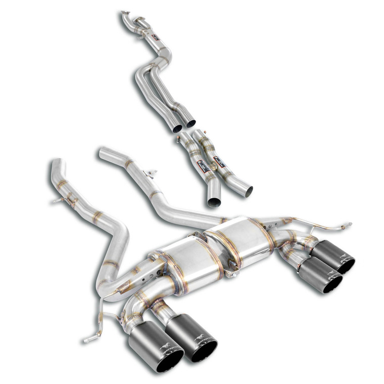 Supersprint J-Pipe Race Package - completeDeletes the secondary catalytics  + mid resonators - 527770