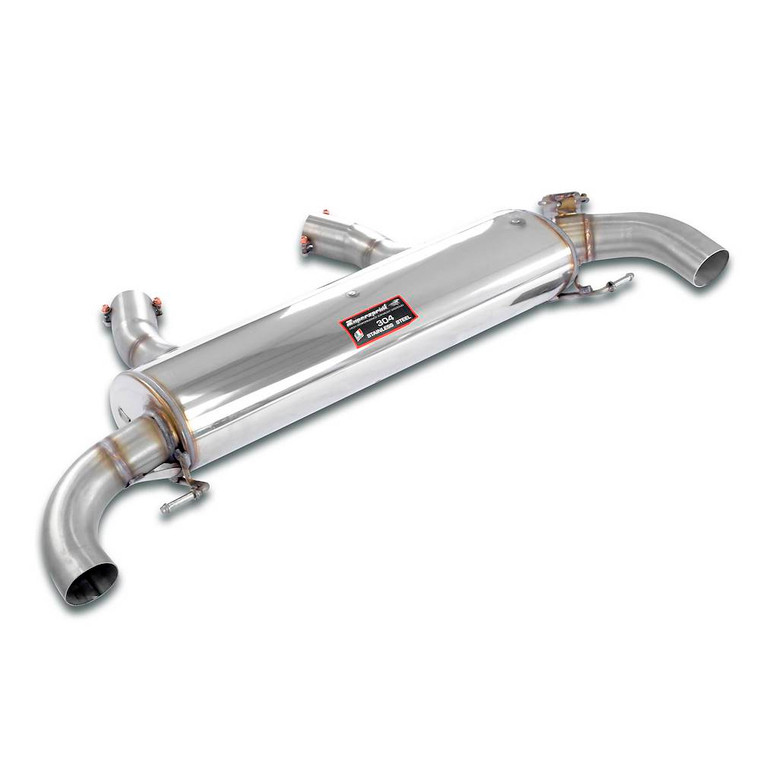 Supersprint Rear exhaust Right - Left with valve(For OEM endpipes) - 527104