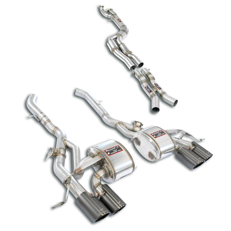Supersprint J-Pipe Touring Package - completeDeletes the secondary catalytics + mid resonators - 527780