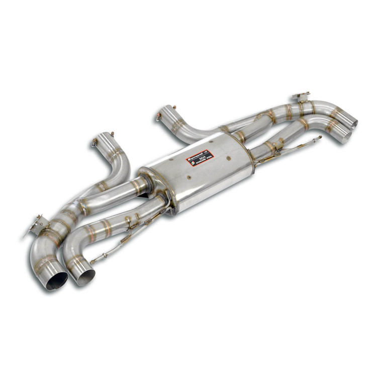 Supersprint Rear exhaust right - left with valve - 527804