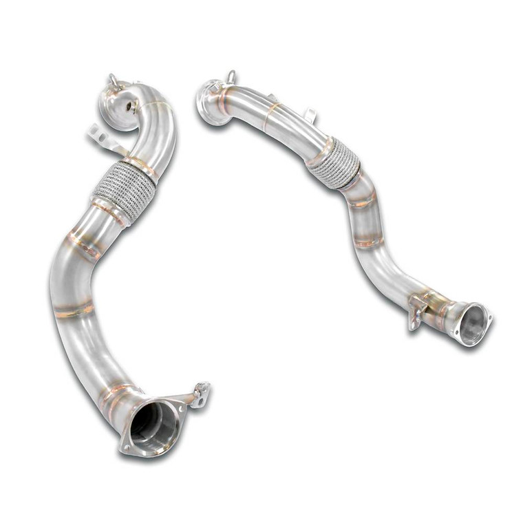 Supersprint Downpipe kit Right - Left (Replaces catalytic converter) - 527811