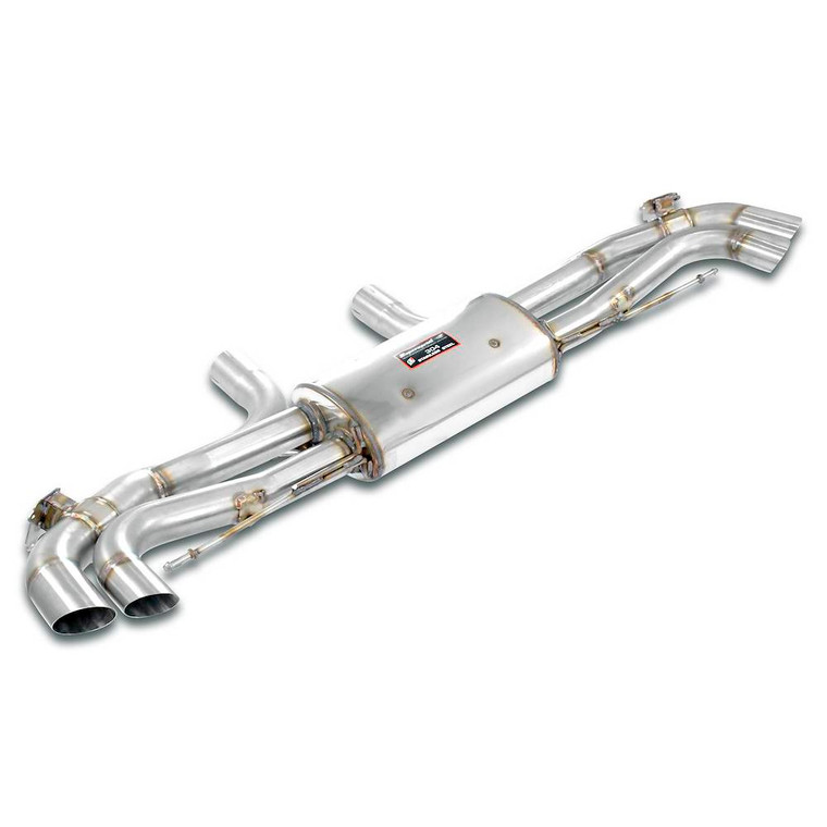 Supersprint Rear exhaust right - left with valve - 527834