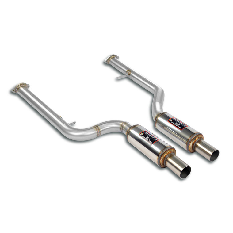 Supersprint Front exhaust - resonated (Deletes the secondary catalytics) - 528542