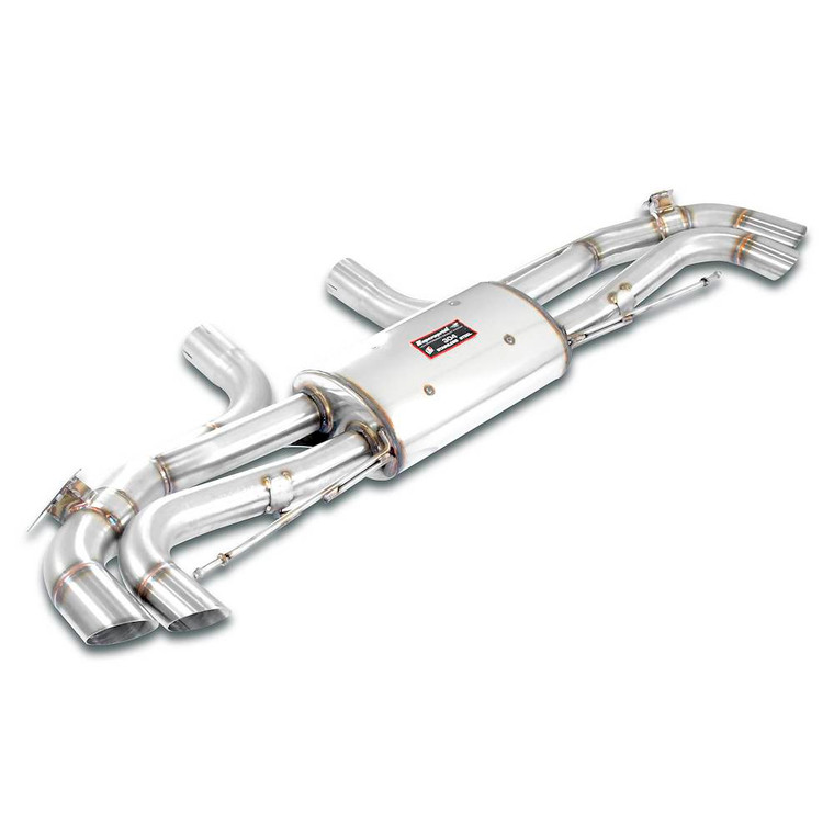 Supersprint Rear exhaust right - left with valve - 529154