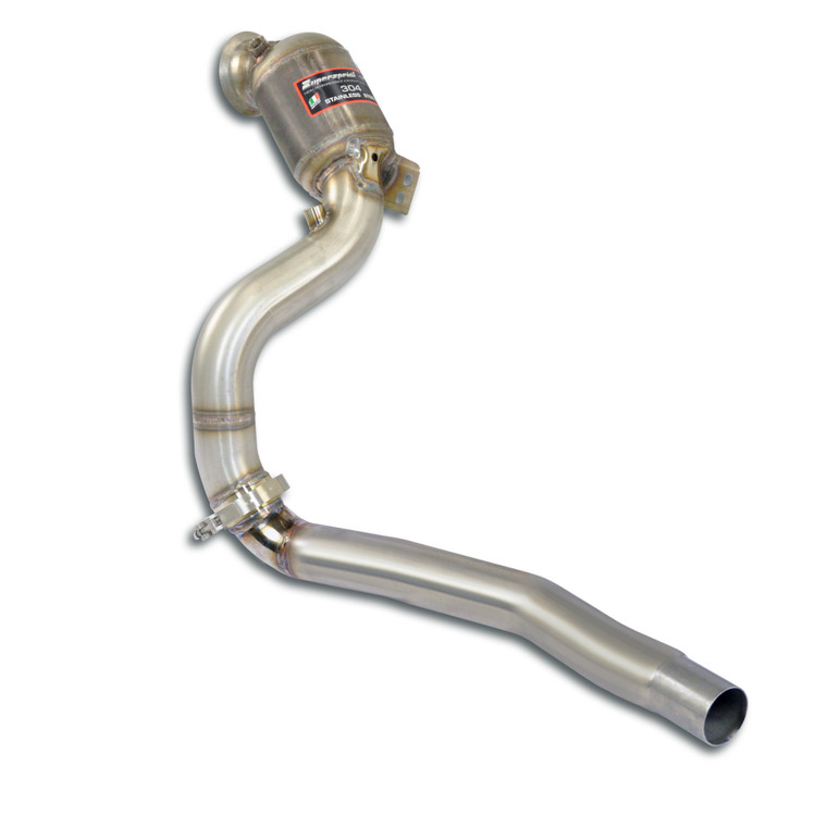 Supersprint Downpipe Left + Metallic pre-catalytic converter(Replaces 2°catalytic converter) (RHD - LHD) - 722341