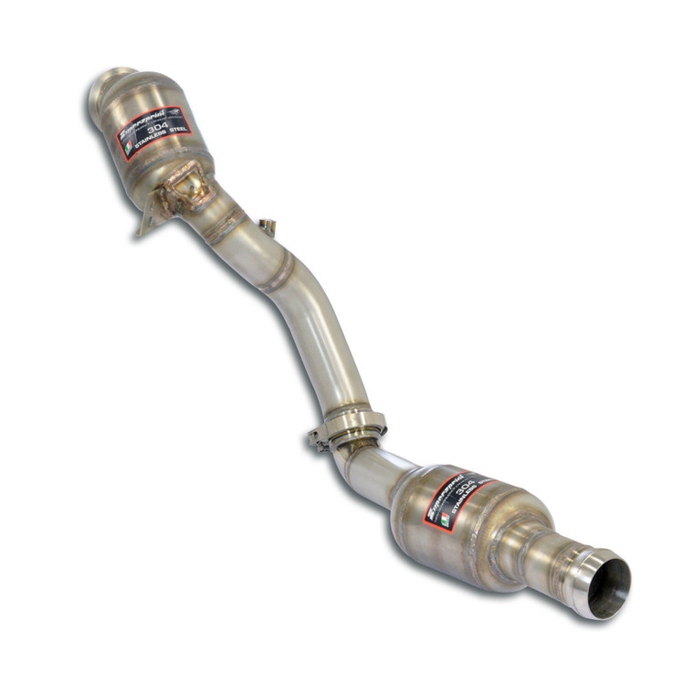 Supersprint Downpipe Right + double metallic catalytic converter - 722371