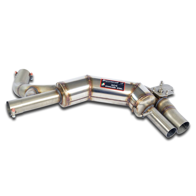 Supersprint Rear exhaust Right with valve - 723204