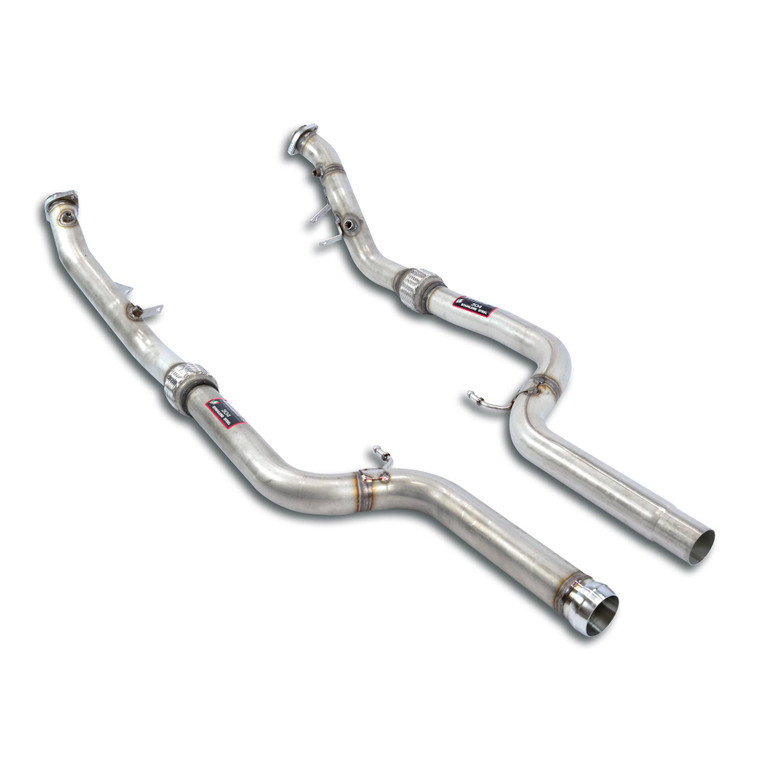 Supersprint Downpipe kit Right - Left(Deletes the catalytic) - 723211