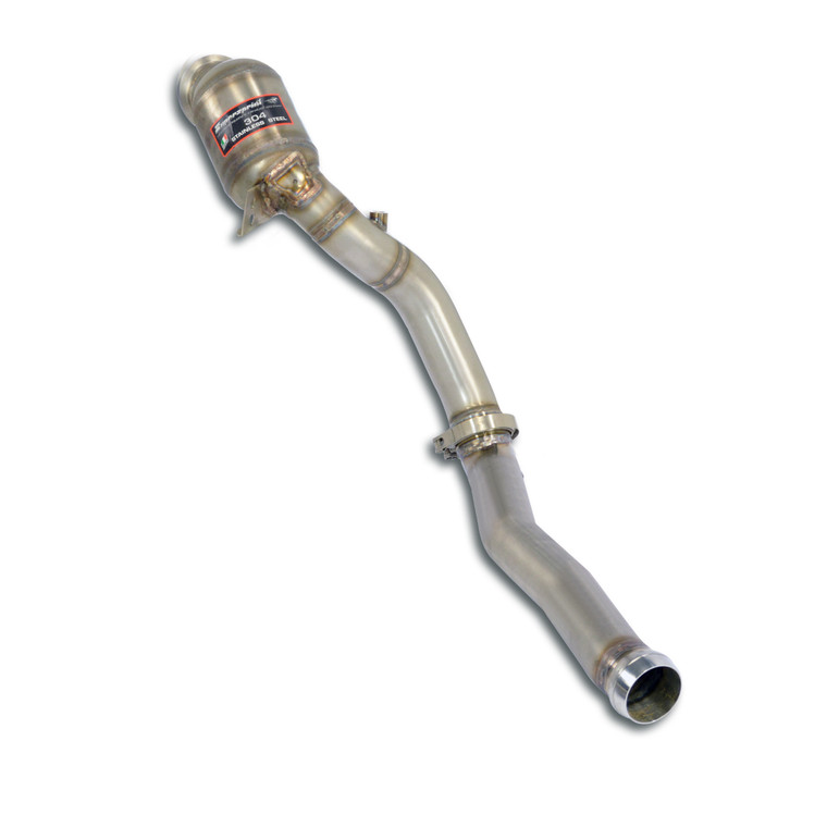 Supersprint Downpipe Right + Metallic pre-catalytic converter(Replaces 2°catalytic converter) (RHD - LHD) - 722321