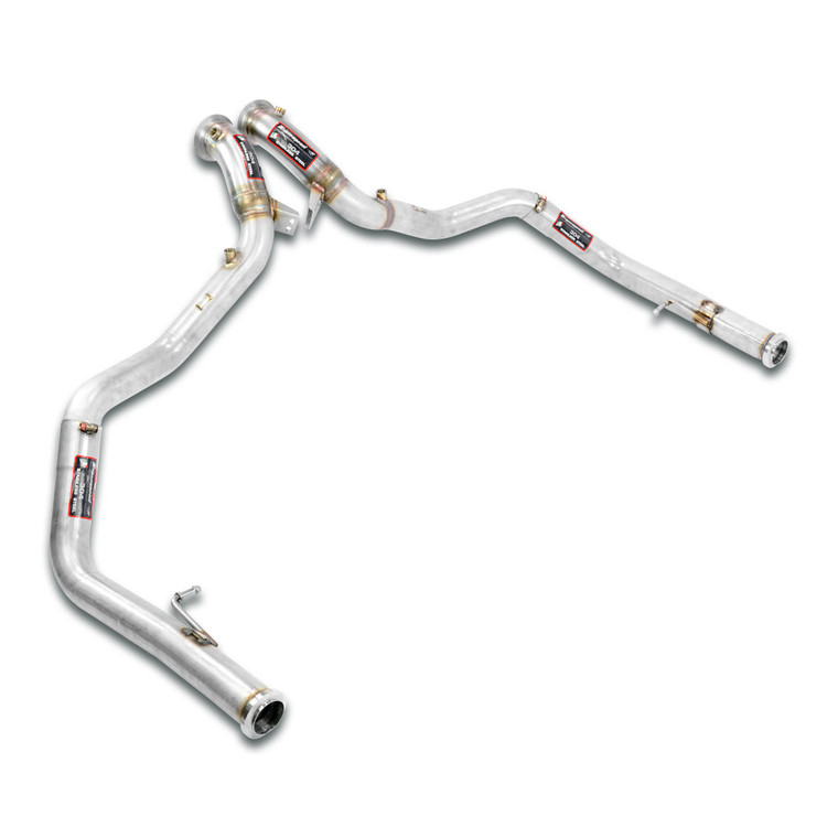 Supersprint Downpipe kit Right + Left(Replaces catalytic converter) - 723611