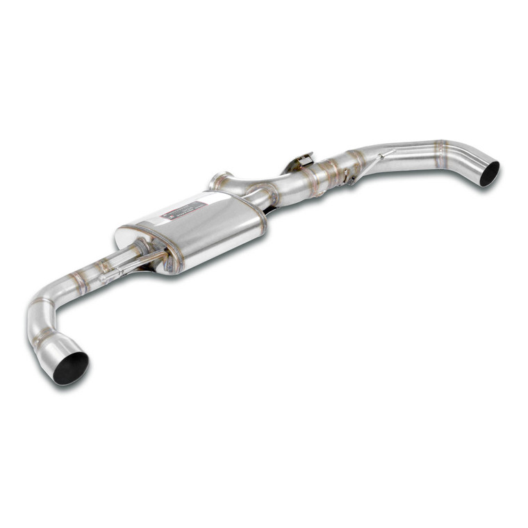 Supersprint Dual Sound rear muffler right, with flap - 724184