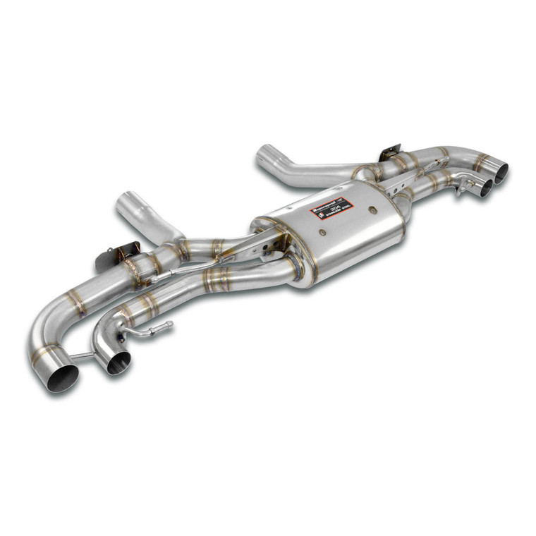 Supersprint Rear exhaust right - left with valve - 724904