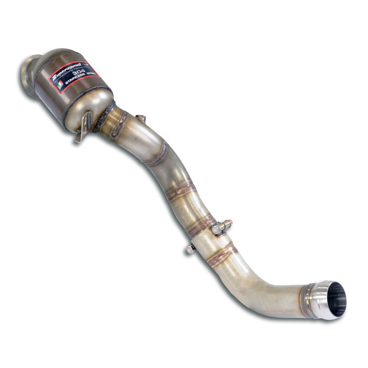 Supersprint Downpipe Right + Metallic pre-catalytic converterDeletes the secondary catalytic + GPF (RHD - LHD) - 725121