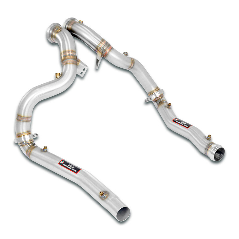 Supersprint Downpipe kit Right + Left(Replaces catalytic converter) - 724811