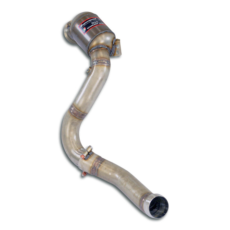Supersprint Downpipe Left + Metallic pre-catalytic converterDeletes the secondary catalytic + GPF (RHD - LHD) - 725141