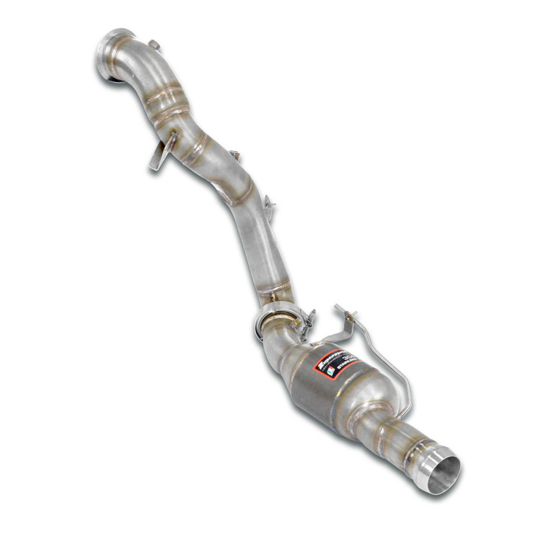 Supersprint Downpipe Right + Metallic catalytic converter(Replaces pre-catalytic converter) - 724961