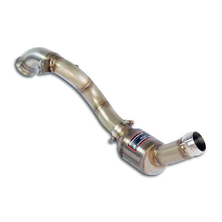 Supersprint Downpipe Right + Metallic catalytic converterDeletes the primary catalytic + GPF (RHD - LHD) - 725161