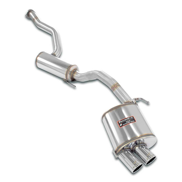 Supersprint Centre + rear exhaust "Power Loop" OO80With E.E.C. homologation - 753836