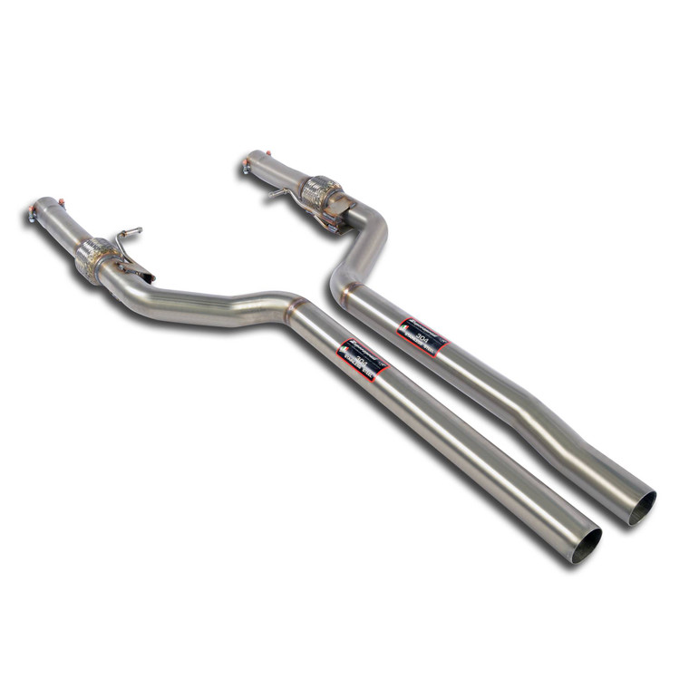 Supersprint Front pipe Right - Left(Replaces OEM front muffler) - 756512