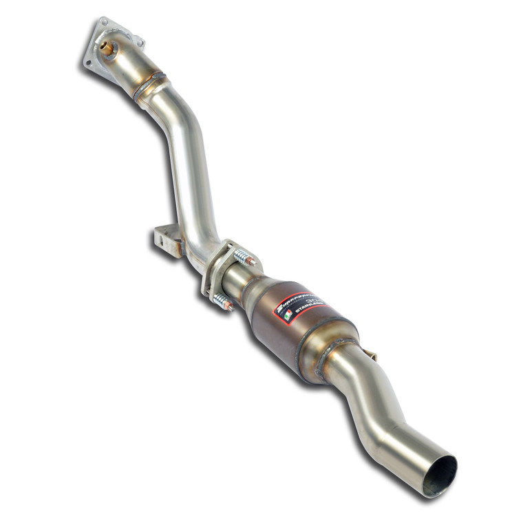 Supersprint Right pipe Kit for turbo charger with  Metallic catalytic converter - 763321