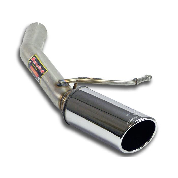 Supersprint Rear pipe Left O100(Muffler delete) - 767224