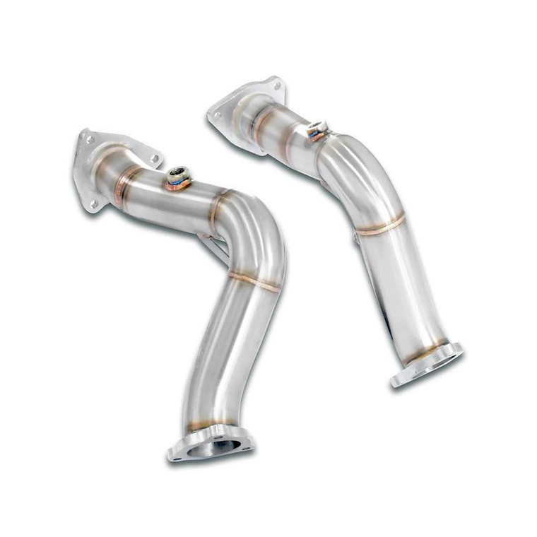 Supersprint Downpipe kit Right + Left(Replaces OEM catalytic converter - Left Hand Drive) - 767711
