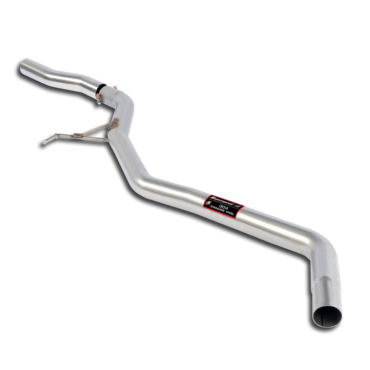 Supersprint Centre pipe + exhaust hanger kit(Replaces OEM centre exhaust) - 768223.