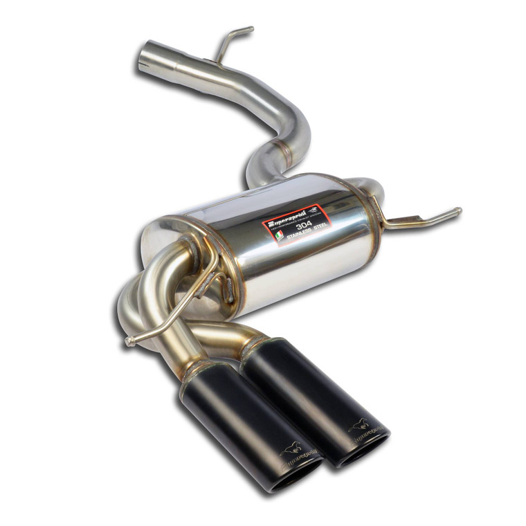 Supersprint Rear exhaust 90x70 "Gun Metal Grey" - 769207