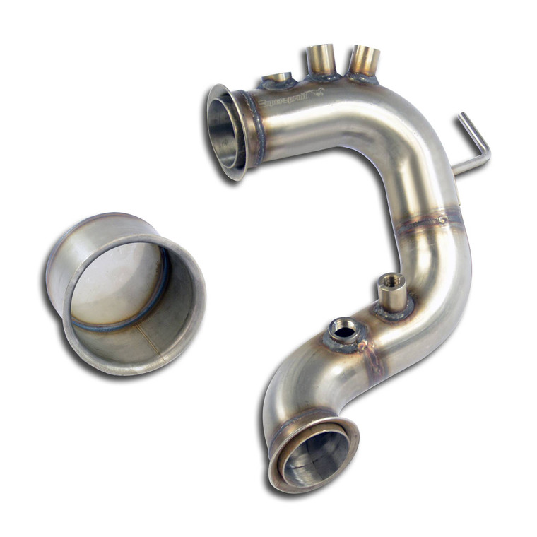 Supersprint Turbo Downpipe(replaces diesel soot filter)With sensor bungs(Euro 6 engine) - 773331