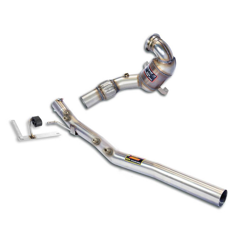 Supersprint Turbo downpipe kit + Metallic 200 CPSI catalytic(Deletes GPF) - 775281