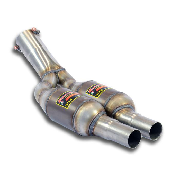 Supersprint Front pipe Metallic catalytic converter right - left - 774032