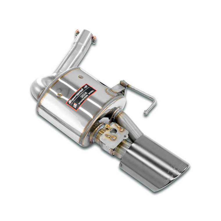 Supersprint Rear exhaust Left 150x105 with valve - 777735
