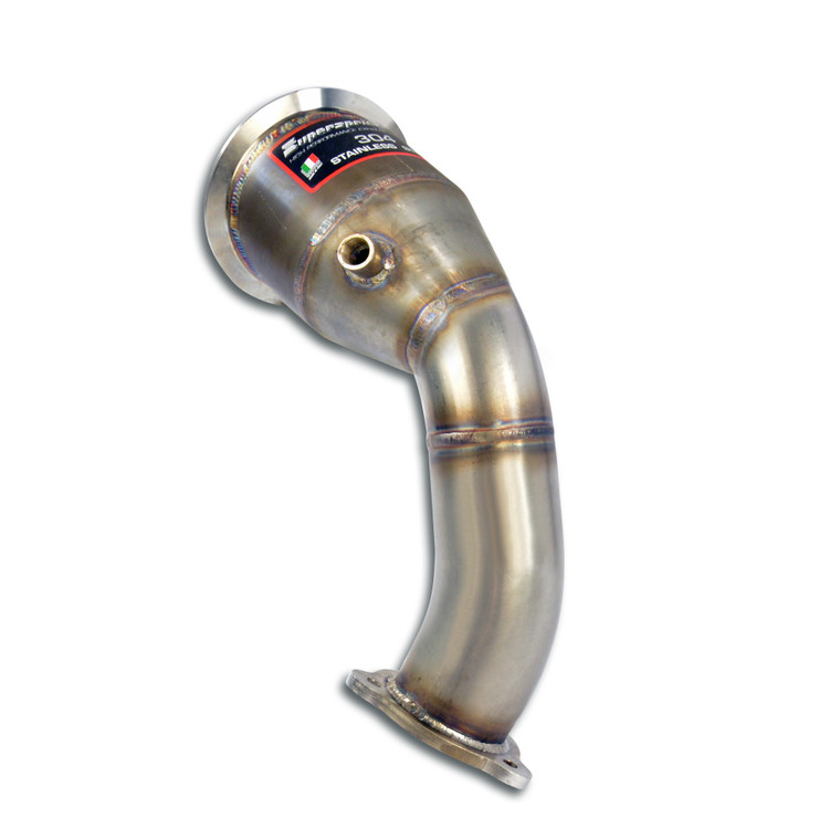Supersprint Downpipe Left with  Metallic catalytic converter(Left Hand Drive / Right Hand Drive) - 777741